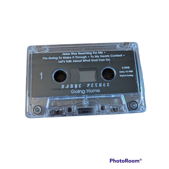 Vintage Gospel Cassette Tape Going Home Daryl Petree 1970's It's Time Revival - Picture 3 of 5